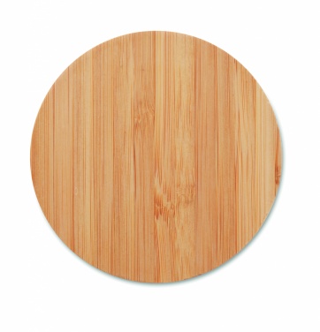 Logo trade meene pilt: Bambusest juhtmevaba laadija 15W